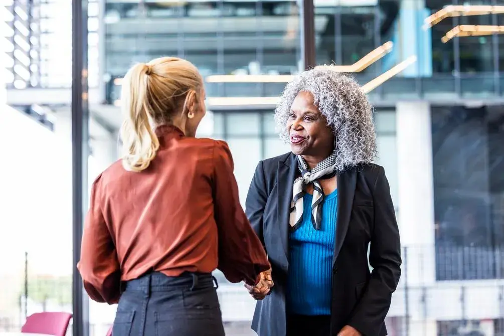 Two Founders Shaking Hands